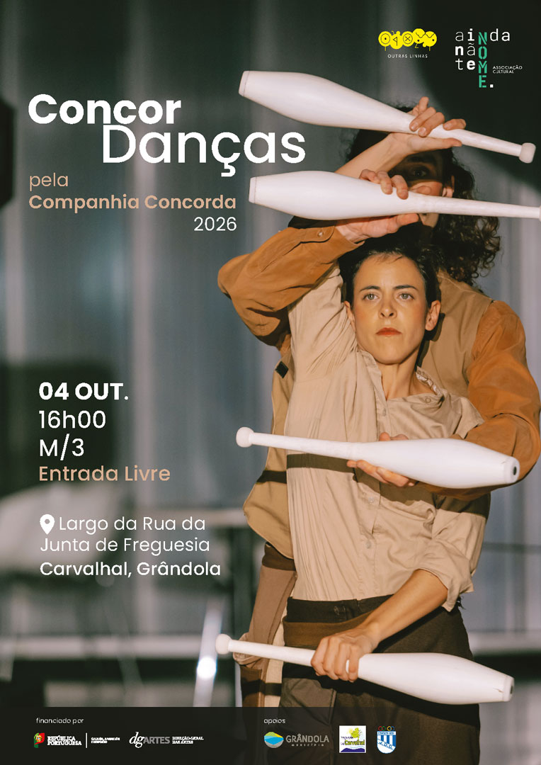 Cartaz ConcorDanças 2026