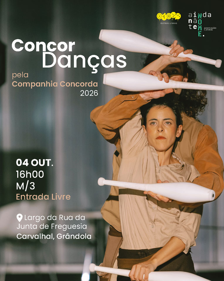 ConcorDanças Cartaz Espetaculo